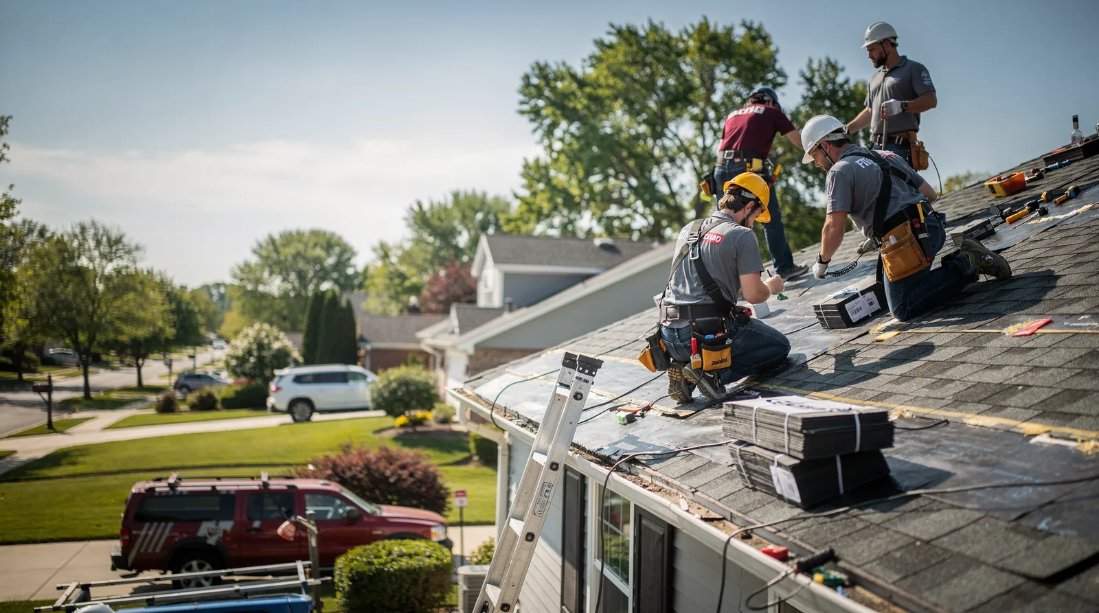 Roof Repair in Peoria Heights, IL around you